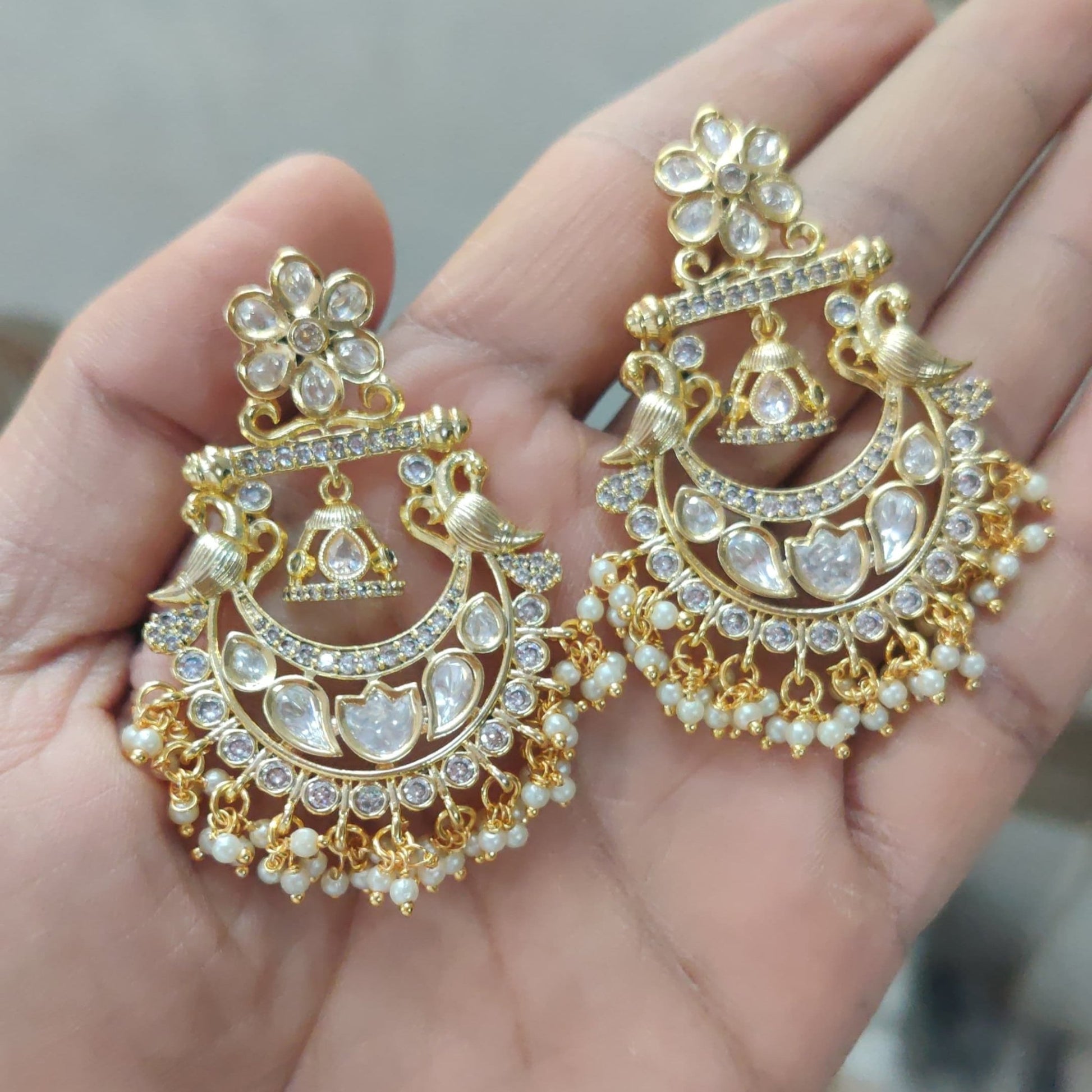 Chandrika Jhumka - Vinni’s Jewelry