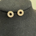 Circle of Sparkle Studs - Vinni’s Jewelry