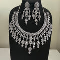 Classic Silver Crystal Bridal Necklace Set| Vinni’s Jewelry - Vinni’s Jewelry