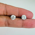 Classic Sparkle Solitaire Studs - Vinni’s Jewelry