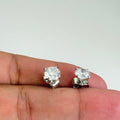 Classic Sparkle Solitaire Studs - Vinni’s Jewelry