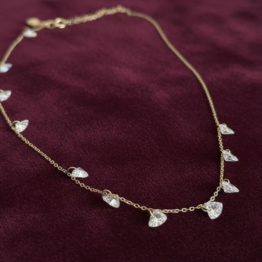 Crystal Charm Necklace - Vinni’s Jewelry