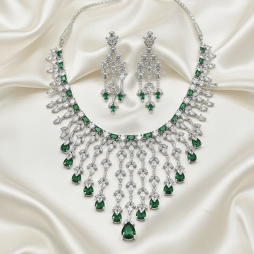 Emerald Cascade Majesty Set - Vinni’s Jewelry