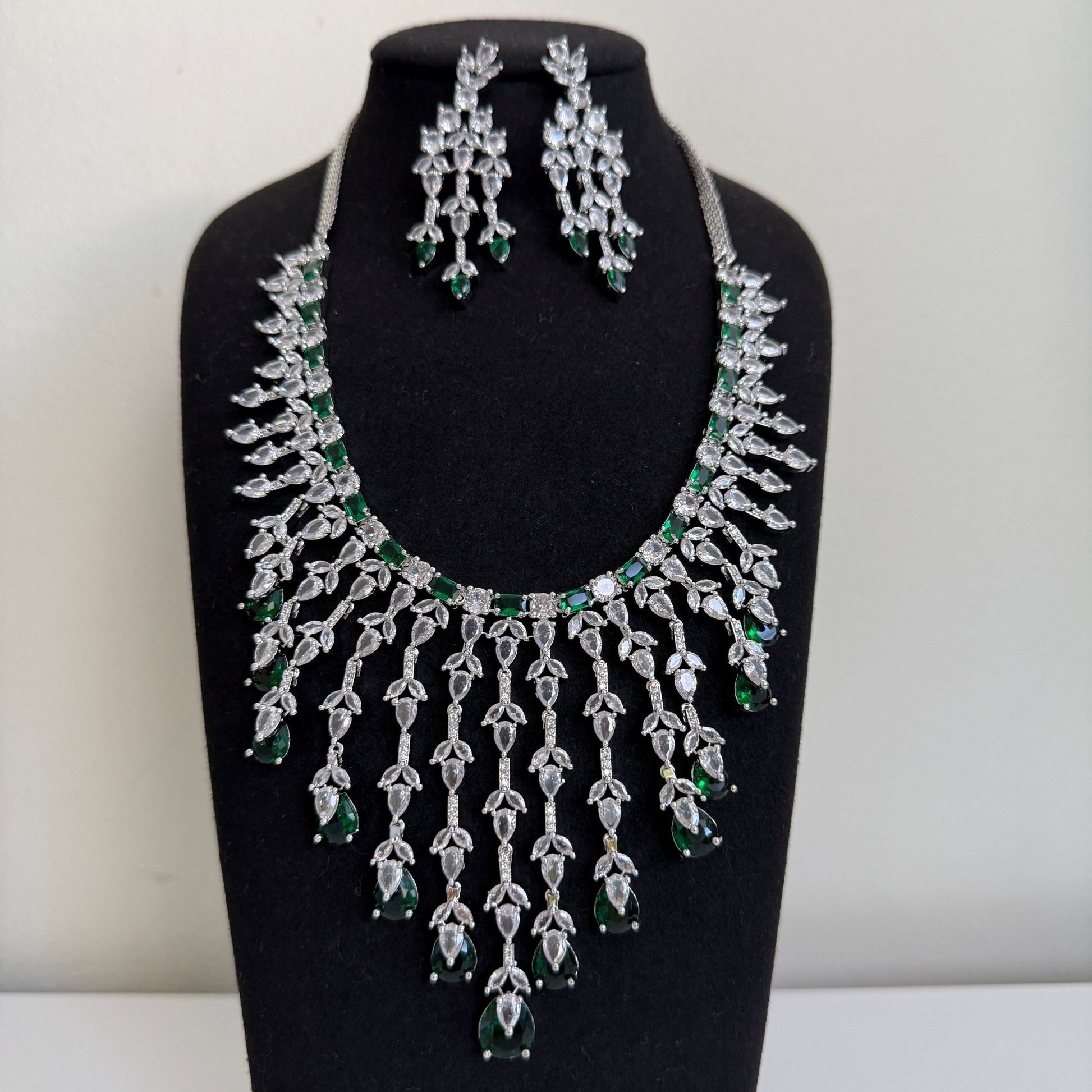 Emerald Cascade Majesty Set - Vinni’s Jewelry