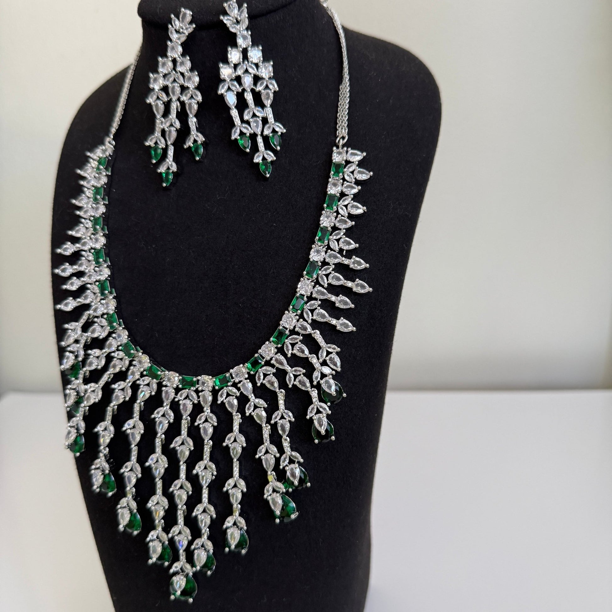 Emerald Cascade Majesty Set - Vinni’s Jewelry
