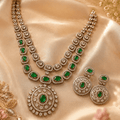 Emerald Celestia Luxe Necklace Set - Vinni’s Jewelry