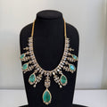 Emerald Envy Kundan Necklace Set - Vinni’s Jewelry