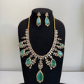 Emerald Envy Kundan Necklace Set - Vinni’s Jewelry