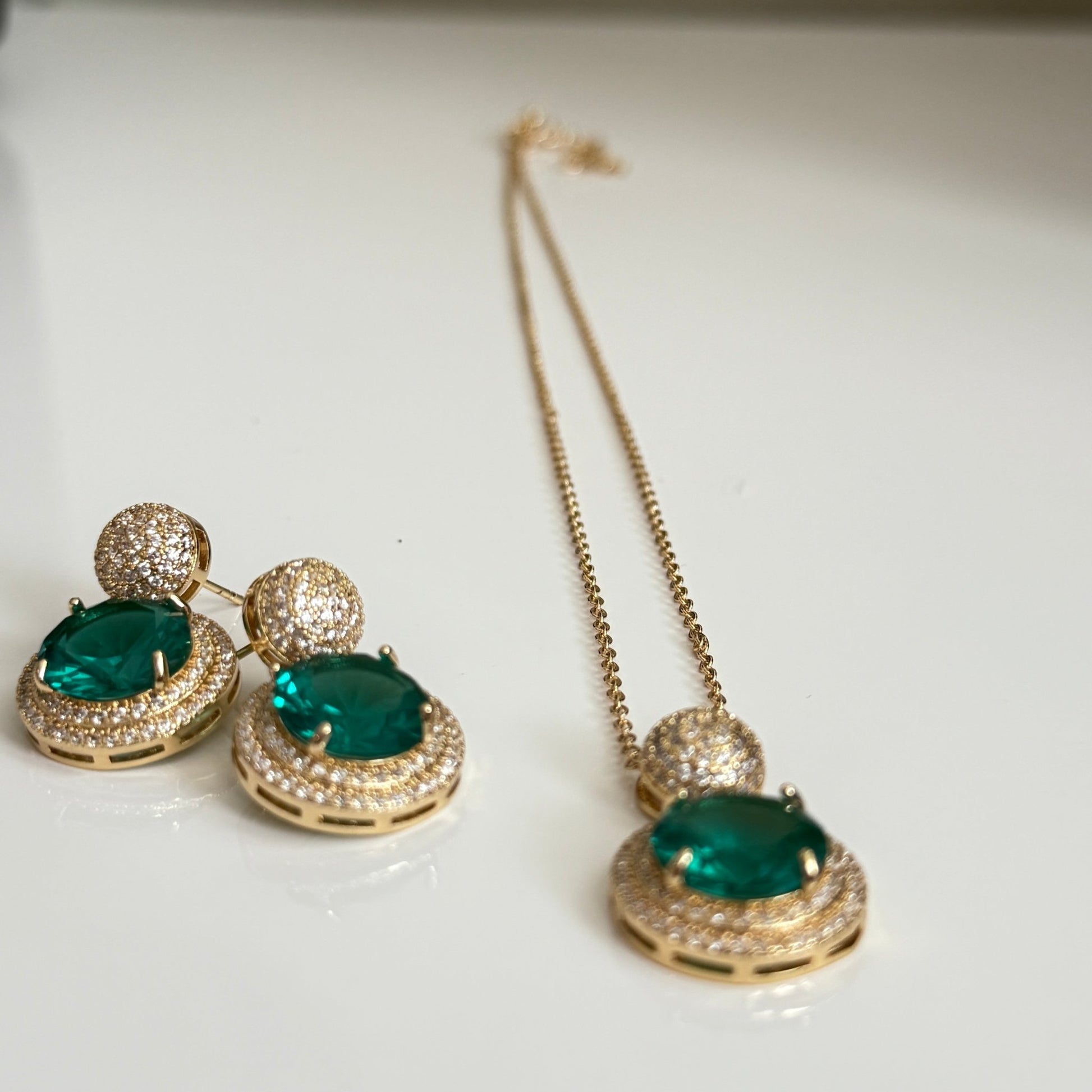 Emerald Radiance Set - Vinni’s Jewelry