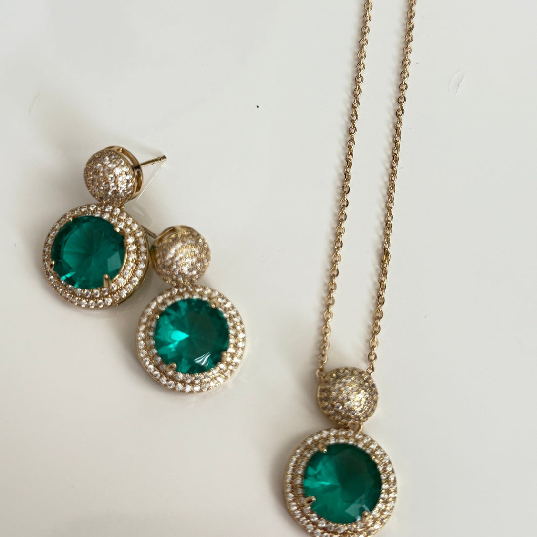 Emerald Radiance Set - Vinni’s Jewelry