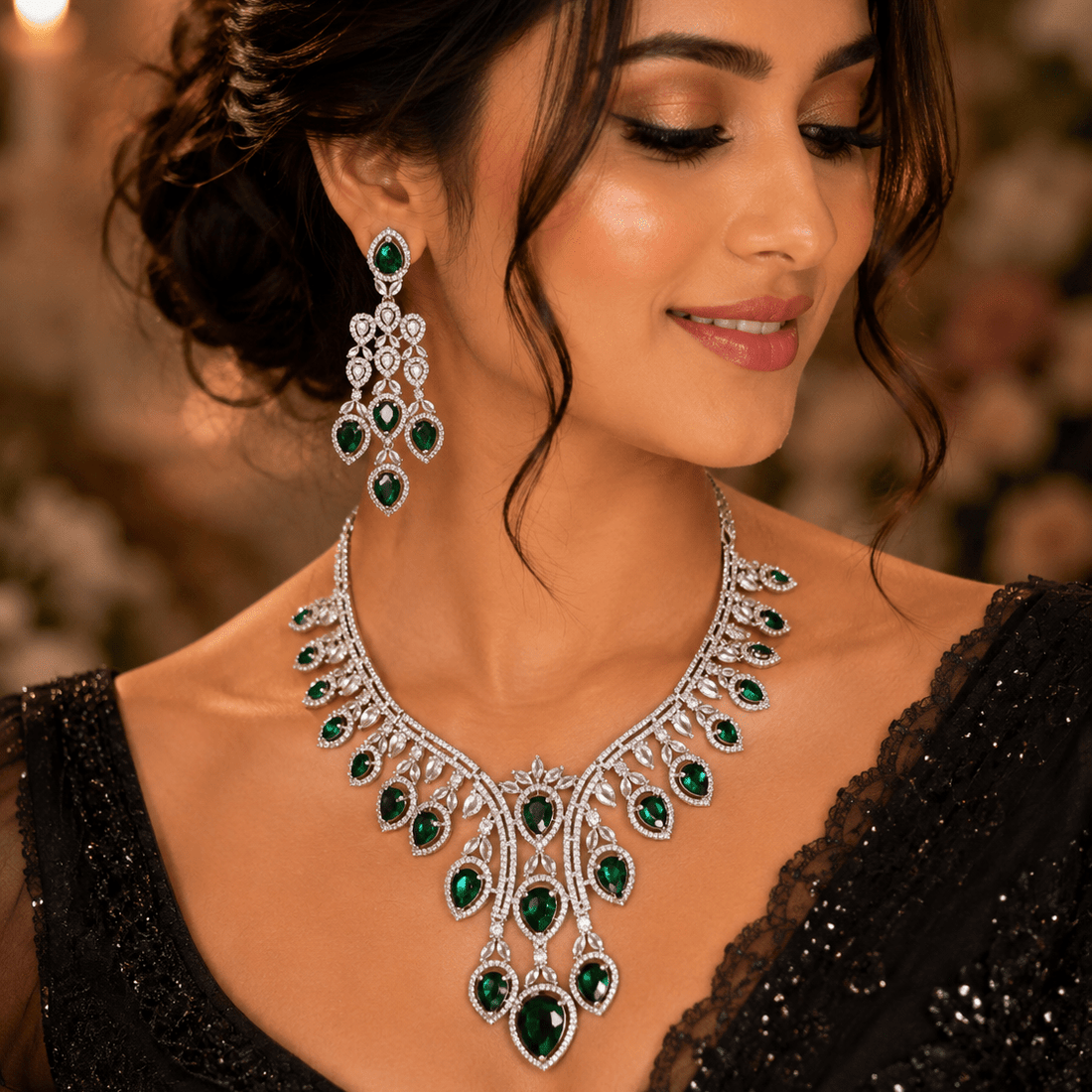 Emerald Royale Necklace - Vinni’s Jewelry