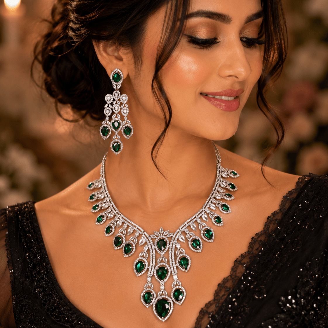 Emerald Royale Necklace - Vinni’s Jewelry