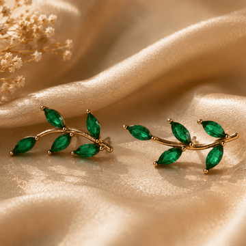 Emerald Vine Climbers - Vinni’s Jewelry