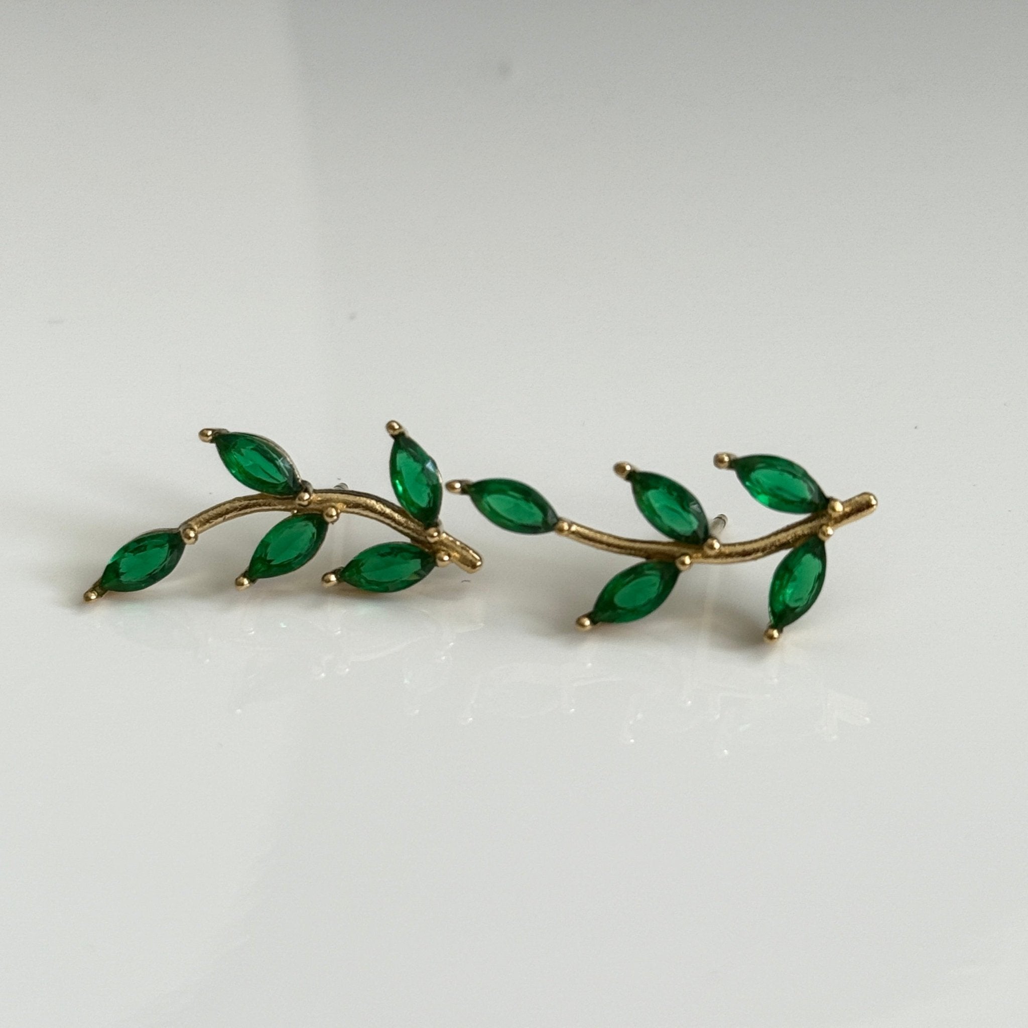 Emerald Vine Climbers - Vinni’s Jewelry