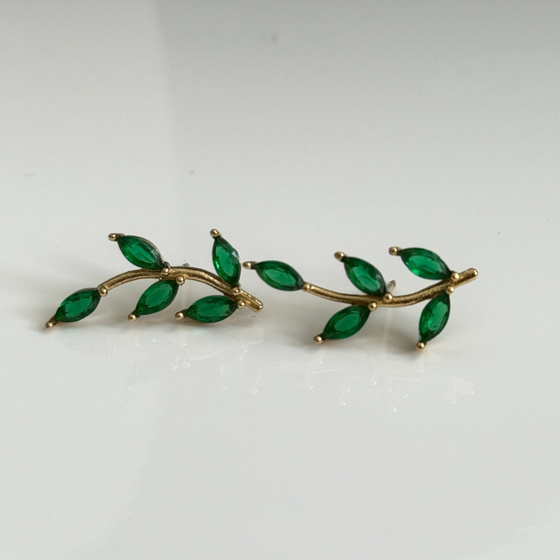 Emerald Vine Climbers - Vinni’s Jewelry