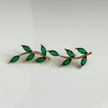 Emerald Vine Climbers - Vinni’s Jewelry