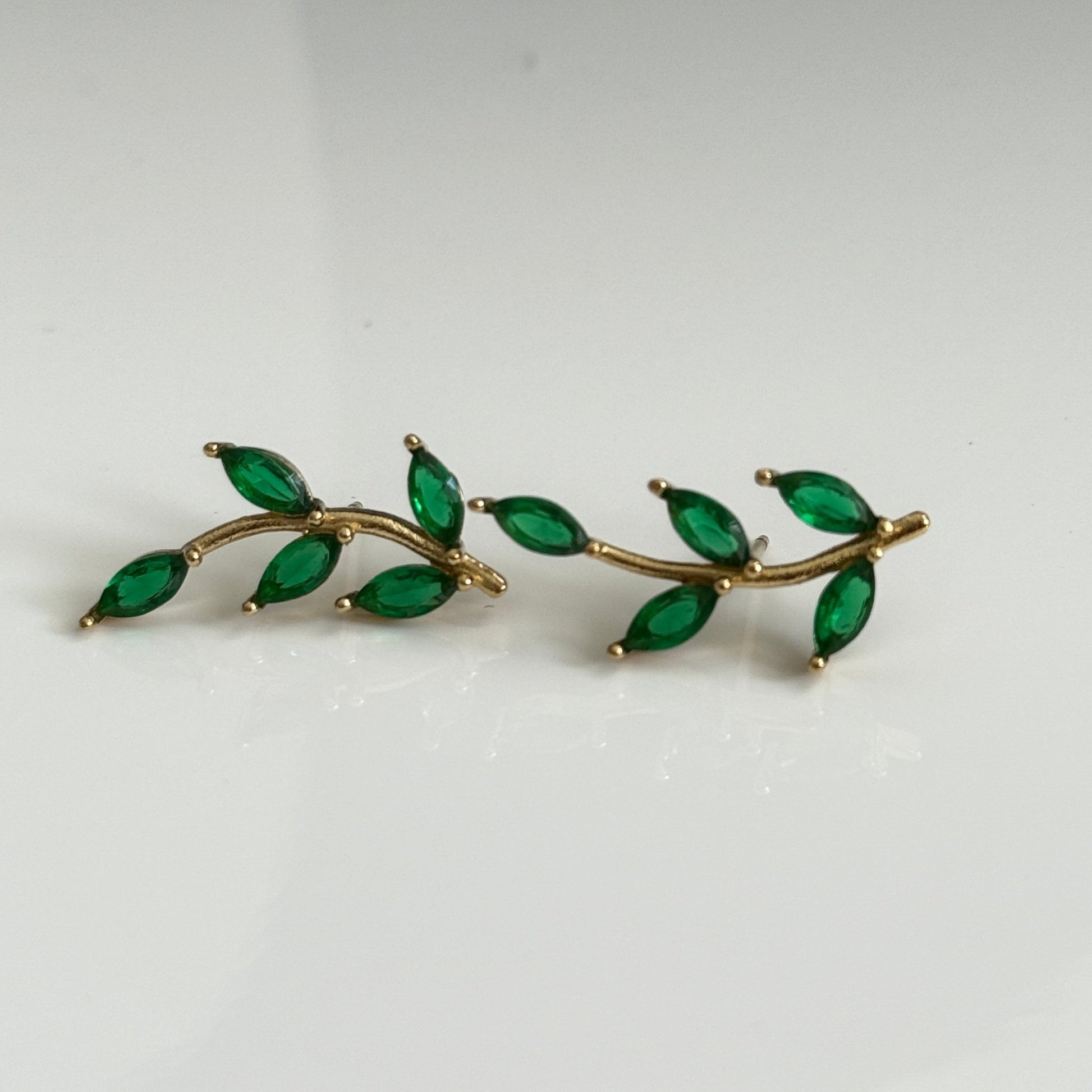 Emerald Vine Climbers - Vinni’s Jewelry