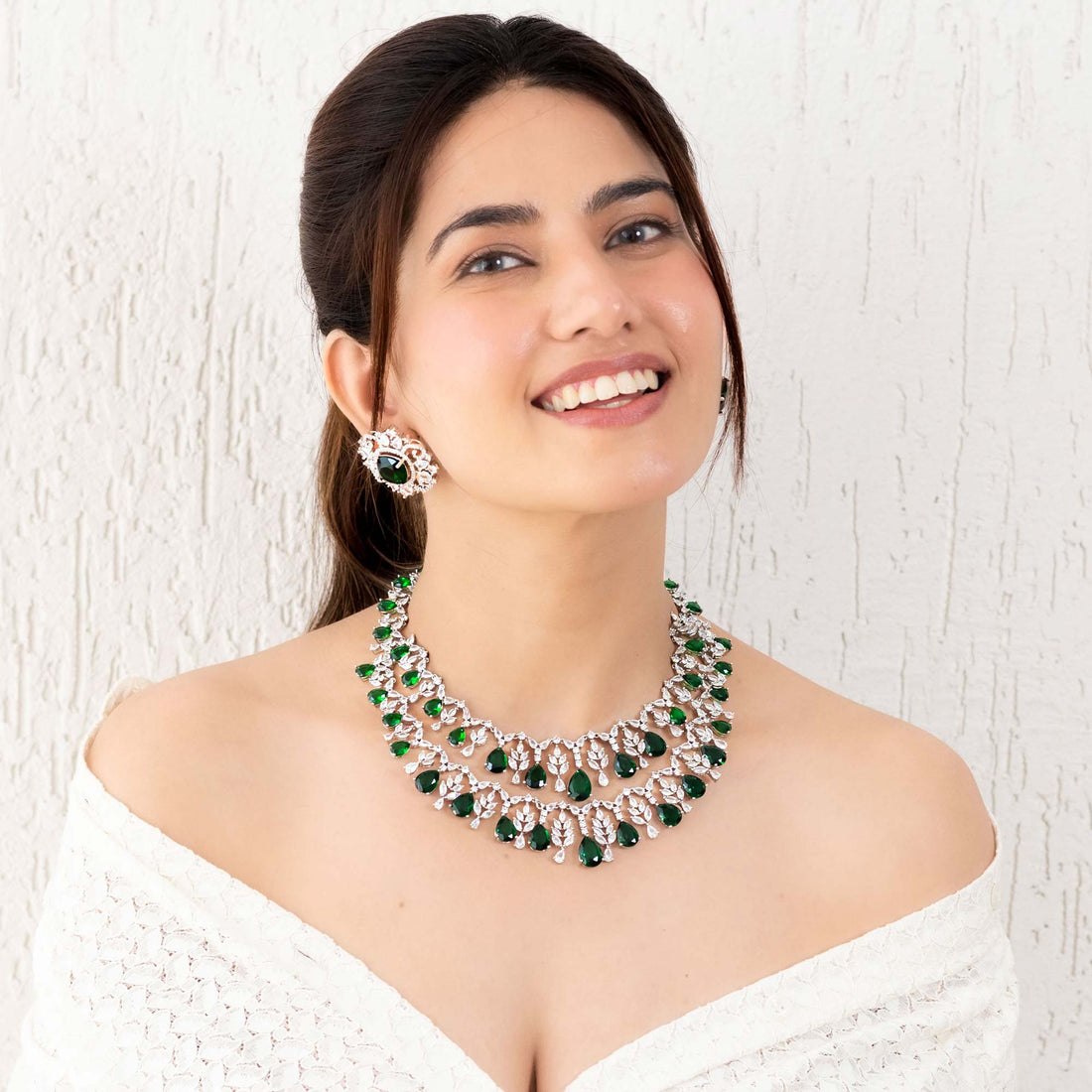 Emerald Vine Set - Vinni’s Jewelry
