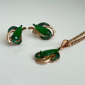 Emerald Whisper Set - Vinni’s Jewelry