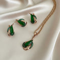 Emerald Whisper Set - Vinni’s Jewelry