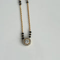 Eternal Glow Solitaire Mangalsutra Pendant - Vinni’s Jewelry