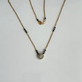 Eternal Glow Solitaire Mangalsutra Pendant - Vinni’s Jewelry
