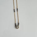 Eternal Glow Solitaire Mangalsutra Pendant - Vinni’s Jewelry