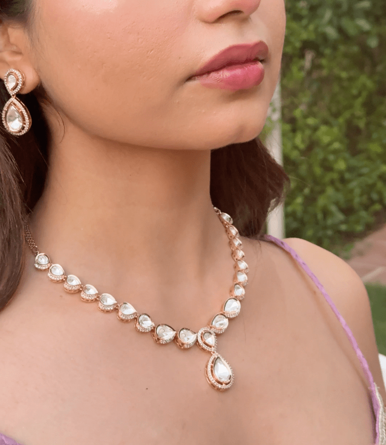 Ethereal Pearl Dew Necklace Set - Vinni’s Jewelry