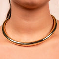 Golden Edge Collar Necklace Set - Vinni’s Jewelry