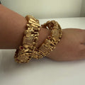 Golden Elephant Empress Bangle Set - Vinni’s Jewelry