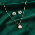 Golden Halo Elegance Set - Vinni’s Jewelry