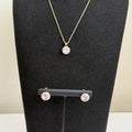 Golden Halo Elegance Set - Vinni’s Jewelry