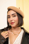 Golden Heart Pearl Charm Necklace - Vinni’s Jewelry