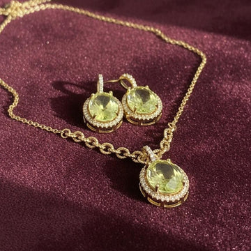 Golden Olive Royal Set - Vinni’s Jewelry
