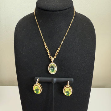 Golden Olive Royal Set - Vinni’s Jewelry