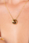 Golden Orbit Pendant Necklace Set - Vinni’s Jewelry