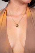 Golden Orbit Pendant Necklace Set - Vinni’s Jewelry