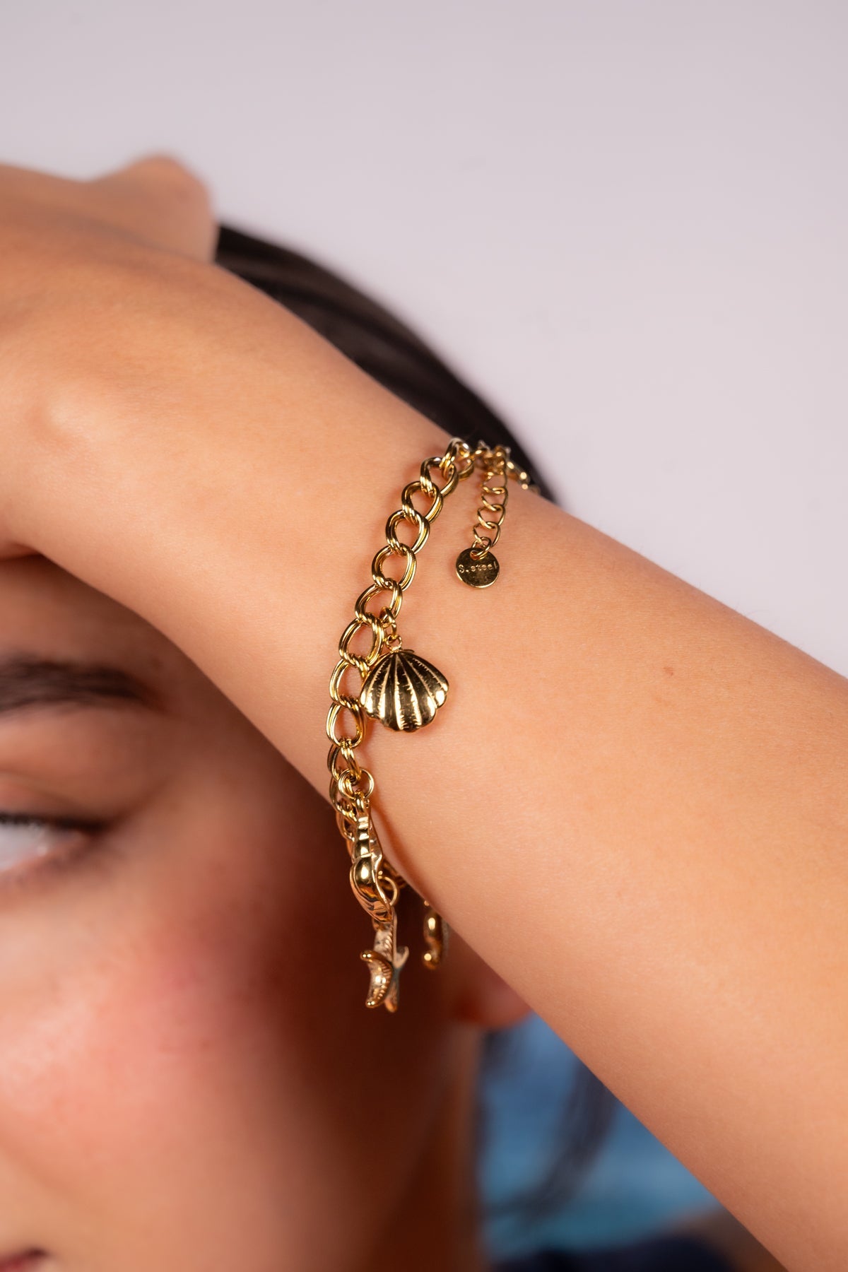Golden Shore Charm Bracelet - Vinni’s Jewelry