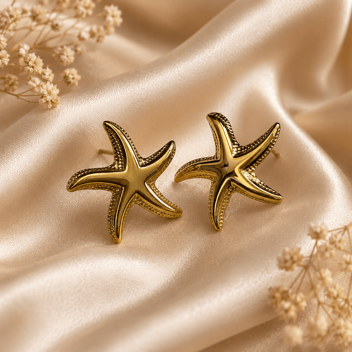 Golden Starlet Studs - Vinni’s Jewelry