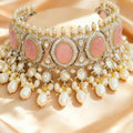Gulbano Pearl Drop Choker - Vinni’s Jewelry