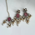 Gulbano Pearl Drop Choker - Vinni’s Jewelry