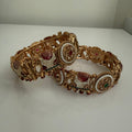Imperial Elephant Crest Bangle Set - Vinni’s Jewelry