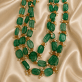 Imperial Green Gemstone Necklace - Vinni’s Jewelry