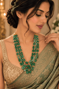 Imperial Green Gemstone Necklace - Vinni’s Jewelry