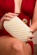 Ivory Pearl Couture Party Bag - Vinni’s Jewelry