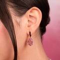 Lavender Crystal Elegance Necklace Set - Vinni’s Jewelry