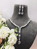 Lavender Elegance Necklace Set - Vinni’s Jewelry