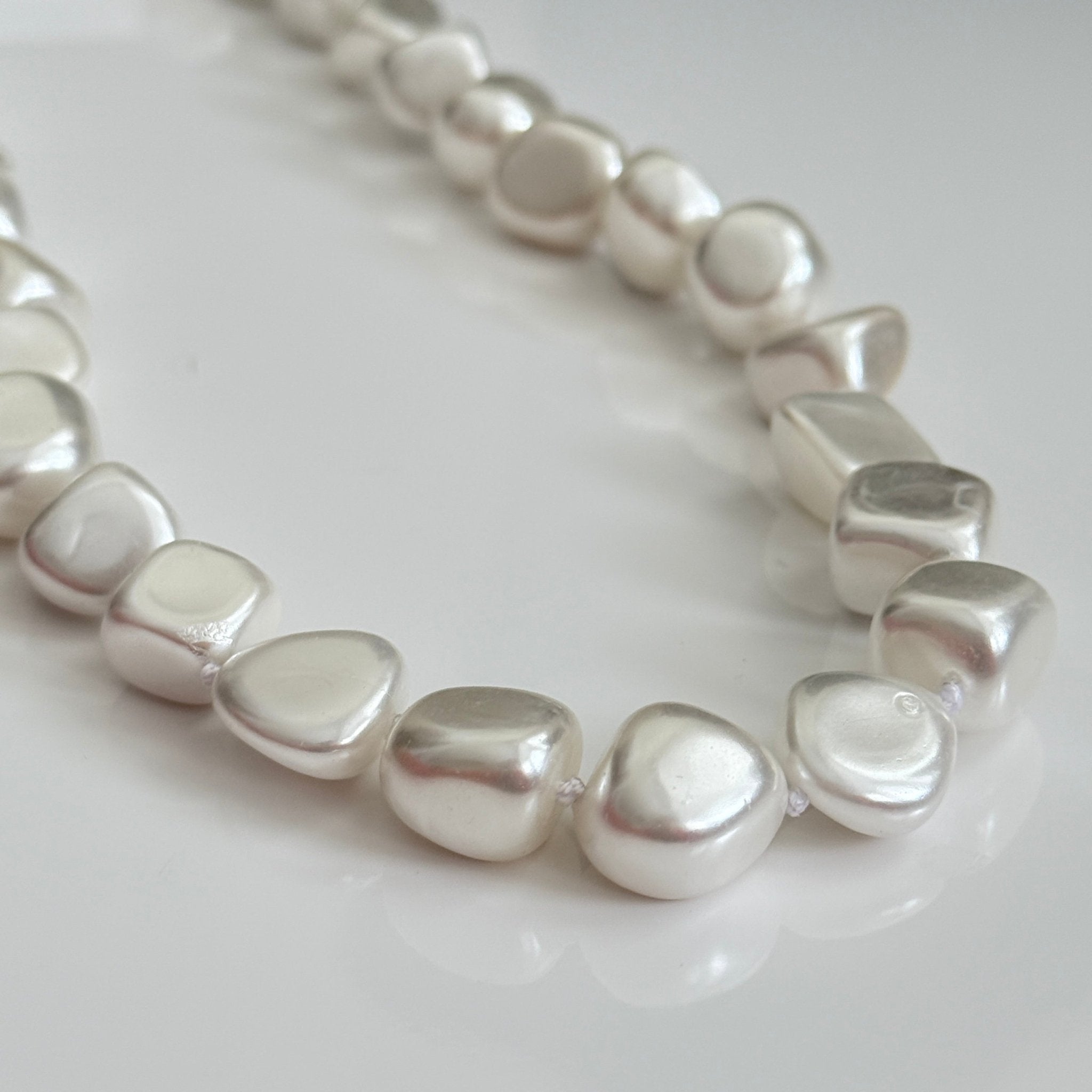 Lustrous Pebble Pearl Necklace - Vinni’s Jewelry