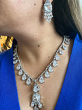 Luxe Radiance Crystal Necklace, Ring, and Earring Set - Vinni’s Jewelry