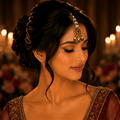Meher Emerald Ruby Maang Tikka - Vinni’s Jewelry